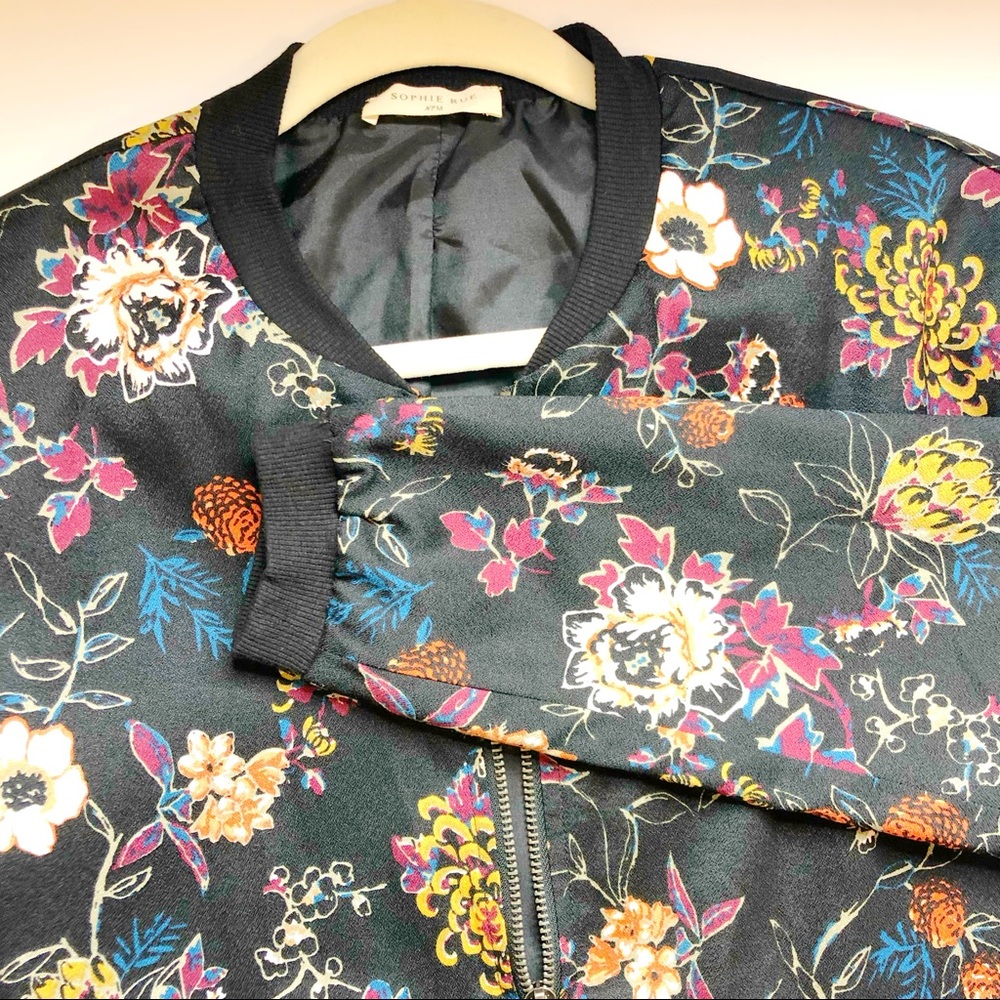 Floral SOPHIE RUE Track Jacket - Picture 3 of 3